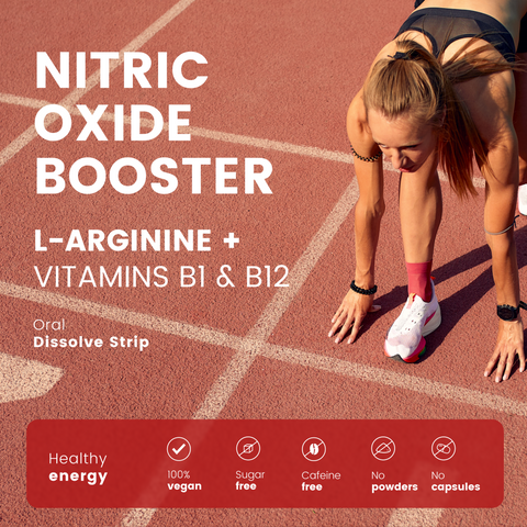 Nitrox 3 -  Arginine + Vitamin B1 and B12 - Nitric Oxide Booster